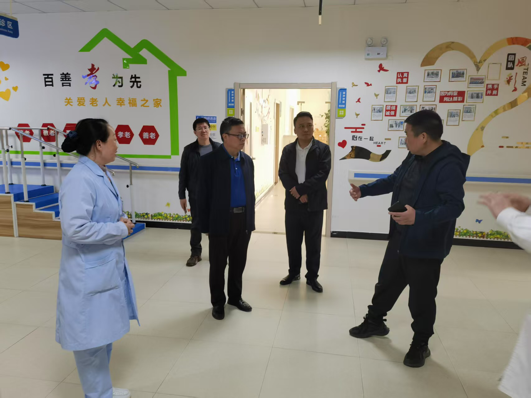 市民政局党组书记、局长廖翔带队开展养老机构管理服务及安全生产检查